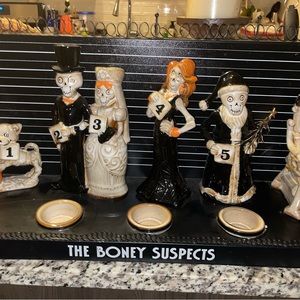 Yankee Candle The Boney Suspects Boney Bunch Anniversary Collectible, HTF Rare!